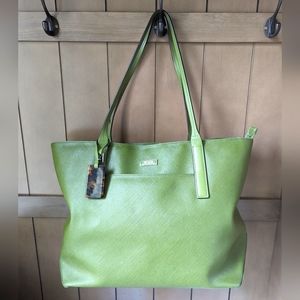 TUMI | Everyday Leather Tote - Olive Green